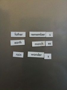 Magnetic Poetry 1